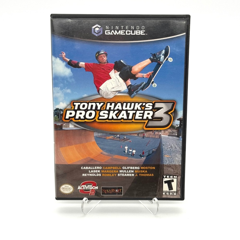 Tony Hawk's Pro Skater 3 Nintendo GameCube Complete CIB Video Game